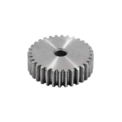 Steel Heavy Duty Motor Pinion Gear 1pc 8T-30T 1M Pinion Spur Gear Cylindrical Flat Steel(1M 13T (Bore 6mm)) in Saudi Arabia