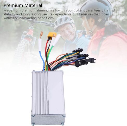 Electric Bike Controller, 48V 25A 1200W Brushless Motor Speed Controller for Ebikes, Scooter, ATV, Go Kart, Tricycle, Moped - Perfect for Urban Commuting, Recreation, and Off-Road Adventures in Kuwait
