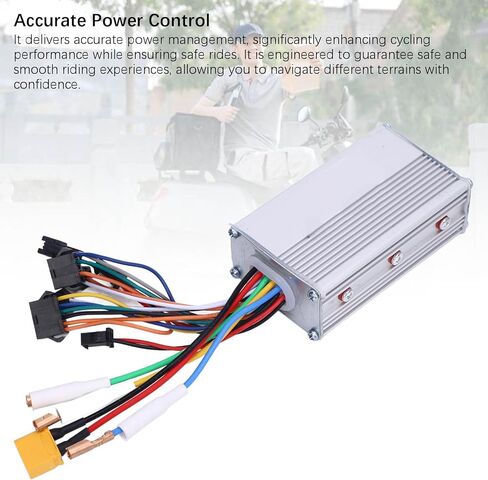 Electric Bike Controller, 48V 25A 1200W Brushless Motor Speed Controller for Ebikes, Scooter, ATV, Go Kart, Tricycle, Moped - Perfect for Urban Commuting, Recreation, and Off-Road Adventures in Kuwait