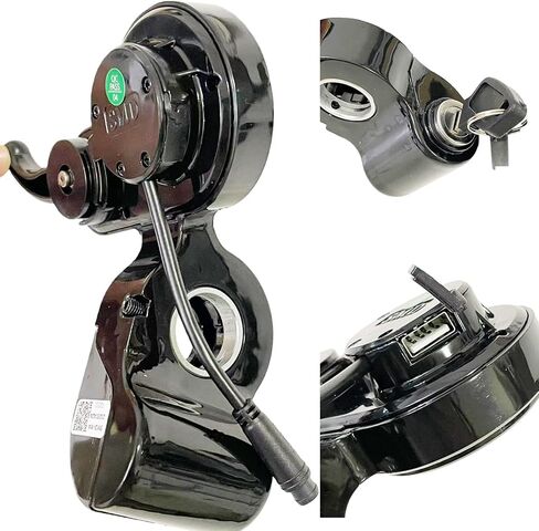 Electric Thumb Throttle Display Compatible with H5 Electric Scooter 6-Pin Speed Controller Accessories with Lock, LCD Display Control Panel for M4 Electric Scooter in Saudi Arabia