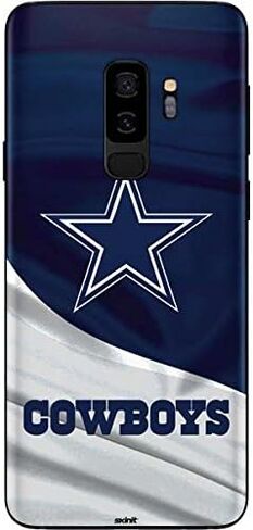 غلاف هاتف Skinit متوافق مع هاتف Samsung Galaxy S9 Plus - تصميم مرخص رسميًا من NFL Dallas Cowboys in Saudi Arabia
