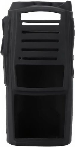 Two Way Radio Silicone Cover, Soft Protective Case for Walkie Talkies with Durable Flexible Material (Black) in Saudi Arabia