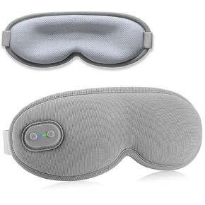 قناع عين مسخن لاسلكي من VINTEAM - تصميم ثلاثي الأبعاد مع إعدادات حرارة ومؤقت قابلة للتعديل، مريح وخفيف الوزن، مثالي لتخفيف إجهاد العين، للرجال والنساء in Kuwait