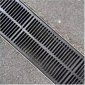 Drain Grate Trench Drain System Square Cover for Garage,Parking Lot,Concrete Floor(19.6x19.6x1.57in,5PCS) in Saudi Arabia