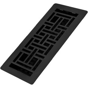 Decor Grates LAJH310-NKL Oriental *New* Low Profile Floor Register, 3x10 Inches, Brushed Nickel in Kuwait