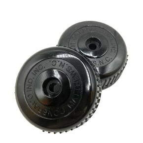 Conbraco Black Plastic Liquid Level Gauge & Try Cock Handle 2 Pack | Fit Conbraco Series Gauges for Boiler Applications in Saudi Arabia