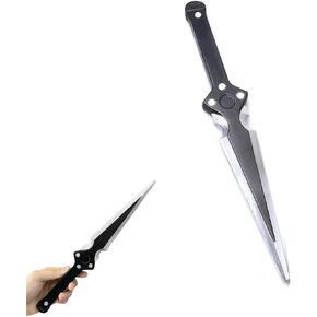 1 PCS Foam Training Dagger Professional Foam Sword Fake Knife 14" PU Weapon Knife Prop for Cosplay Accessories Martial Arts Practice Halloween in Kuwait