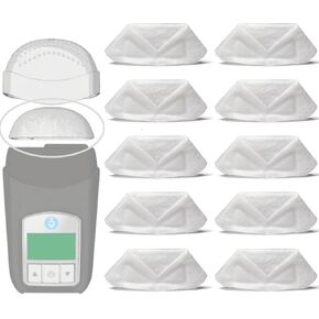 عبوة من 10 فلاتر للاستعمال مرة واحدة متوافقة مع جهاز HDM Z1 Z2 Basic Travel CPAP، بوليستر in Kuwait