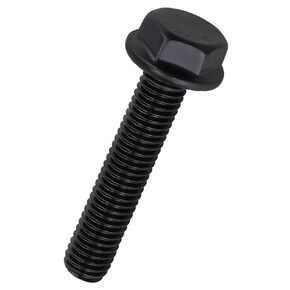 M10-1.5 x 70mm Hex Flange Bolt Black, 304 Stainless Steel (A2-70), Full Thread, Black Flange Hex Screws 10 Pack in Kuwait