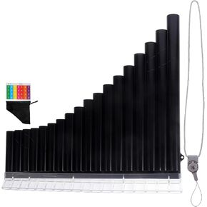 C مفتاح عموم الناي 18 أنابيب متوسطة الحجم C أداة الرياح المحمولة التقليدية Panpipe للمدرسة والأداء in Kuwait