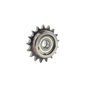 ترس ترس محرك فولاذي شديد التحمل 12 أسنان فولاذ 10 أمبير مزدوج/مفرد تتحمل 10-17 مم ترس العجلة (محمل مزدوج 10 مم) in Kuwait