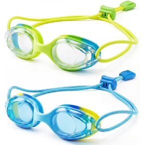 Aegend Swim Goggles for Toddler Kids 3-8 Comfort Fit Anti-Fog Pool Goggles for Swimming in Kuwait