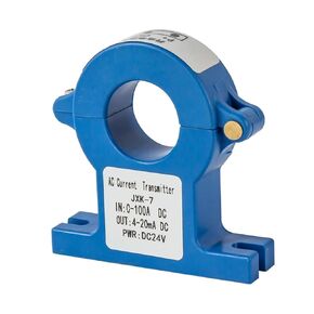 24VDC JXK-7 الارسال الحالي 4-20MA 0-10V RS485 التيار المتناوب/تيار مستمر الاستشعار الحالي قاعة محول التيار 0-100A 0-200A محول التيار in Kuwait