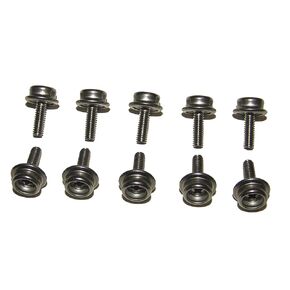 مسمار براغي آلي مثبت بالإطباق، برغي من الفولاذ المقاوم للصدأ مقاس 1/2 بوصة رقم 8، طقم مكون من 10 قطع in Kuwait