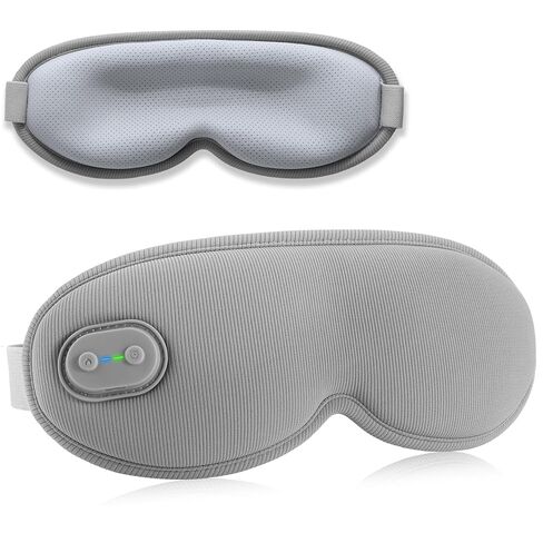 قناع عين مسخن لاسلكي من VINTEAM - تصميم ثلاثي الأبعاد مع إعدادات حرارة ومؤقت قابلة للتعديل، مريح وخفيف الوزن، مثالي لتخفيف إجهاد العين، للرجال والنساء in Kuwait