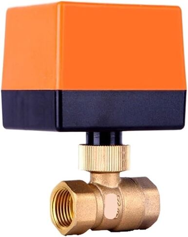 1/2 "3/4" 1 "2" صمام كروي AC220V 3-Wire 2-Way Control صمام كروي نحاسي صمام كروي مستقر (1,12VDC) in Kuwait