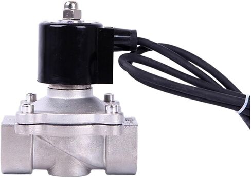 1 "الفولاذ المقاوم للصدأ صمام الملف اللولبي مغلق عادة تحت الماء IP68 مقاوم للماء صمام الملف اللولبي ذو الضغط المنخفض 220 فولت 12 فولت 24 فولت (BSP_110VAC) in Kuwait