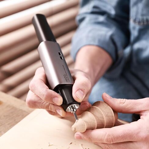 قاطعة الموجات فوق الصوتية اللاسلكية HOZO NeoBlade - اهتزاز 40 كيلو هرتز وضبط الطاقة التلقائي 40 وات، بطارية قابلة للاستبدال، تبريد توربو، وضعين للقطع - للطباعة ثلاثية الأبعاد، والأعمال الخشبية، والنماذج الأولية، وتعديل النماذج والأدوات اليدوية in Kuwait