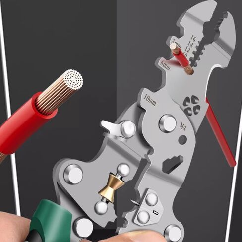 New Multifunctional Foldable Automatic Wire Stripper and Cutter,Wire Crimping Tool for Wire Repair and Splicing in Saudi Arabia