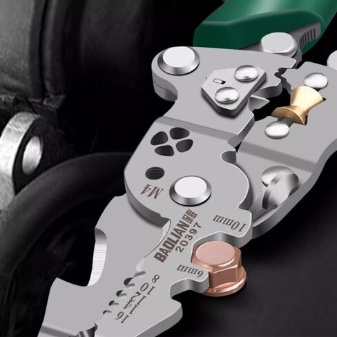 New Multifunctional Foldable Automatic Wire Stripper and Cutter,Wire Crimping Tool for Wire Repair and Splicing in Saudi Arabia