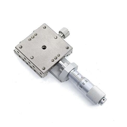 X-axis 60 * 60mm Stainless Steel Slide Manual Displacement with high Precision(LBX60-L) in Saudi Arabia