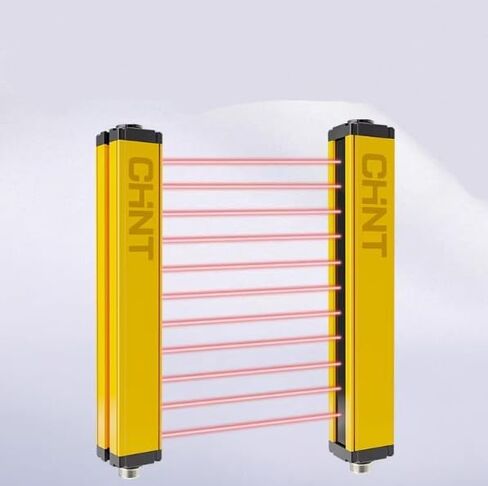 1PC 100% New CHNT Safety Grating ZTPGS-402M38-J Light Curtain Sensor/Infrared projection/38 Beam Light axis spacing 40MM Relay Model/Safety Detection Protector Sensor Distance 0.2~2M in Saudi Arabia