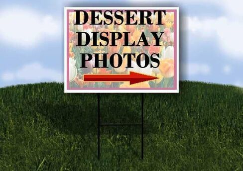 صور عرض الحلوى، زهور الربيع، زهور التوليب، أسهم اتجاهية، إطار على شكل حرف A مزدوج الجوانب مقاس 23 × 23 بوصة. in Kuwait