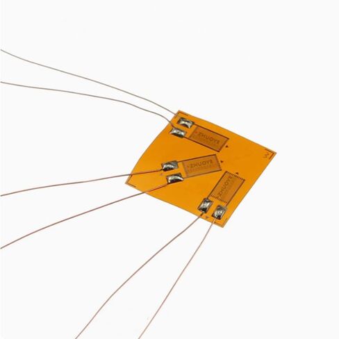 Taidacent 2PCS BHF120-3CA BHF350-3CA BHF1K-3CA 120 ohm/350 ohm/1000ohm Triaxial Strain Gauge Sensor 45 Degree 3-Axis Residual Stress Sensor (BHF350-3CA) in Saudi Arabia