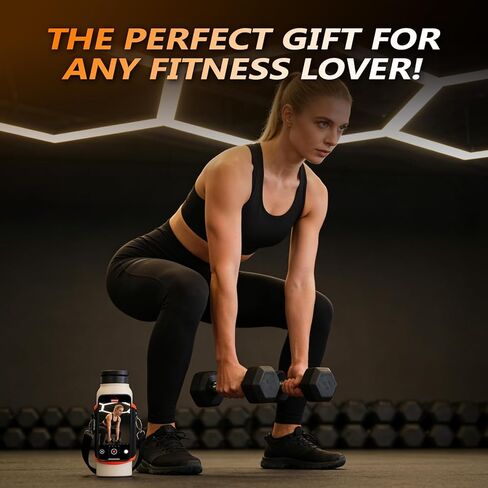 Magnetic Gym Water Bottle Bag & Holder with Magnetic Phone Pocket, Keys & Bluetooth Earphone Storage, Gym Accessories Organizer with Card & Cash Pocket in Kuwait