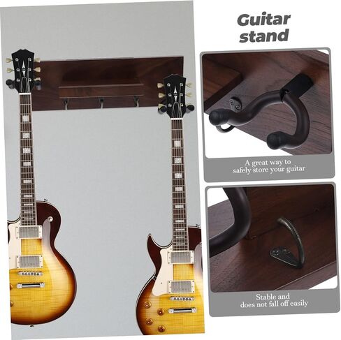 LIFKOME Guitar Wall Mount Holder Stand for Bass Violin Ukulele Wall Guitar Hanger in Saudi Arabia