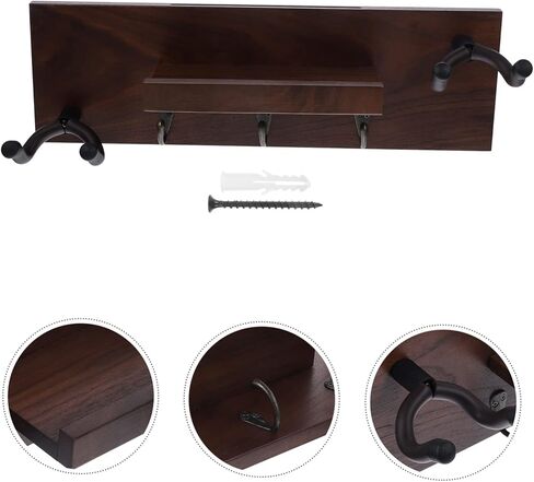 LIFKOME Guitar Wall Mount Holder Stand for Bass Violin Ukulele Wall Guitar Hanger in Saudi Arabia