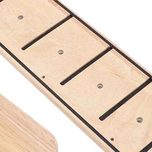 Eujgoov Solid Wood Guitar Hanger Rack, Glossy Wall Mount Stand with Pick Holder, Rubber Protection, Pine Wood, Holiday Present for Guitar Enthusiasts in Saudi Arabia