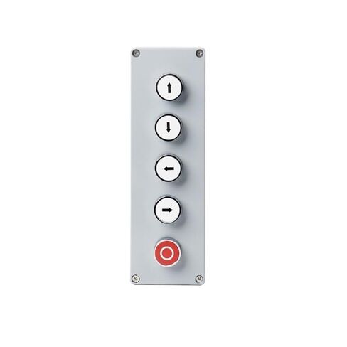 BIK DIY Metal Push Button Control Box Explosion-Proof Junction Waterproof Boxed Emergency Start Reset Electric(3P Emergency Reset-01) in Saudi Arabia
