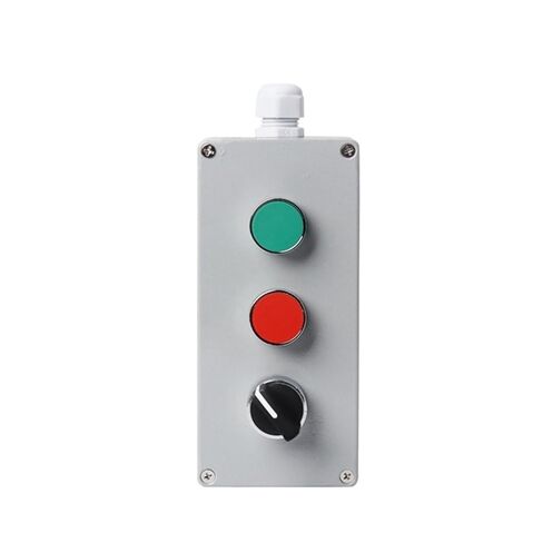 BIK DIY Metal Push Button Control Box Explosion-Proof Junction Waterproof Boxed Emergency Start Reset Electric(3P Emergency Reset-01) in Saudi Arabia