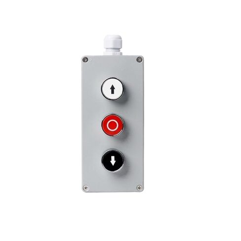 BIK DIY Metal Push Button Control Box Explosion-Proof Junction Waterproof Boxed Emergency Start Reset Electric(3P Emergency Reset-01) in Saudi Arabia