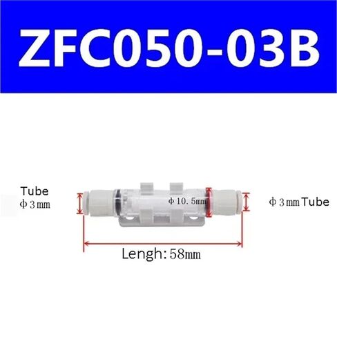 Pneumatic Vacuum Generator Negative Pressure ZFC100-04B ZFC100-06B ZFC200-06B ZFC200-08B 1Pcs(5003B) in Saudi Arabia