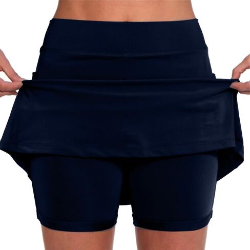 Skorts for Women with Pockets Tummy Control Athletic Golf Tennis Skirt Plus Size High Waisted Skorts Dressy Causal in Kuwait