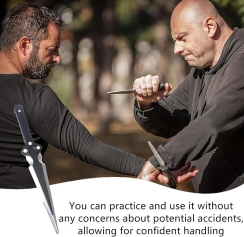 1 PCS Foam Training Dagger Professional Foam Sword Fake Knife 14" PU Weapon Knife Prop for Cosplay Accessories Martial Arts Practice Halloween in Kuwait