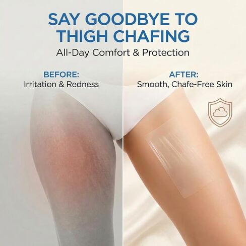 Thigh Lift Tape for Women, Invisible Waterproof Skin Tape for Loose Skin, Anti-Chafing Anti-Friction Body Tape for Legs, Appearance Support for Dresses, Sports and Daily Wear(3 Box) in Saudi Arabia