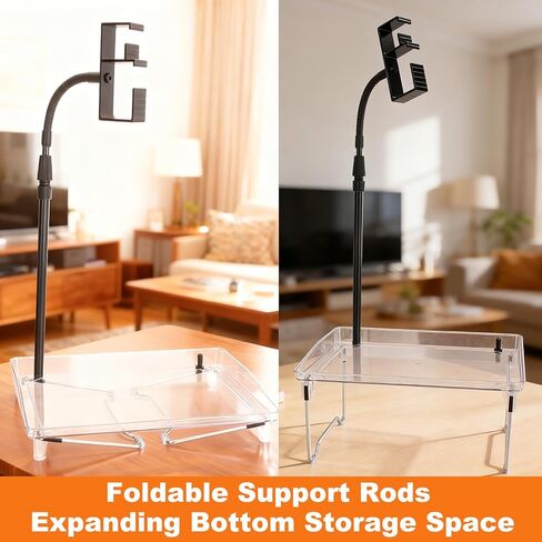 حامل خرطوم CPAP ومنظم بجانب السرير - حامل CPAP خالٍ من التلف على الحائط مع خطاف قابل للسحب وصينية واقية، شماعة لقناع/أنابيب CPAP، تخزين لملحقات CPAP، يحافظ على نظافة جانب السرير in Kuwait