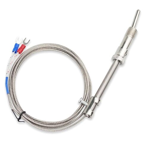 M12 Spring Thermocouple Temperature Sensor K/E Type 1Pcs(Type k 0.5M) in Saudi Arabia