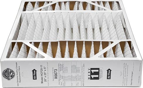 Lennox Healthy Climate X6673-20" x 25" x 5" Healthy Climate HCF20-11 Air Filter, MERV 11 Filter Bundle with Same Day Supply Filter Change Reminder Magnet (2-Pack) in Saudi Arabia