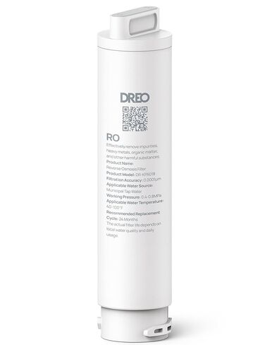 خرطوشة استبدال فلتر DREO RO، مدى الحياة لمدة عامين - المرحلة الثانية، متوافقة مع فلتر المياه RO 511 in Saudi Arabia