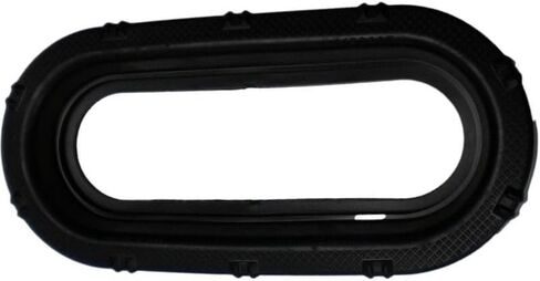 حلقة تثبيت مطاطية منخفضة المستوى من Mxma لـ M63350 LED رفيعة للغاية مقاس 6 بوصات بيضاوية الشكل M50607 M66350 x2 in Kuwait