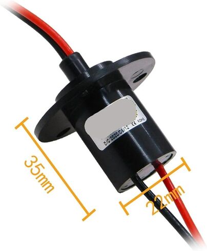 حلقة موصلة للانزلاق SRM022-2R15A حلقة تجميع عالية التيار ثنائي الاتجاه 15A in Saudi Arabia
