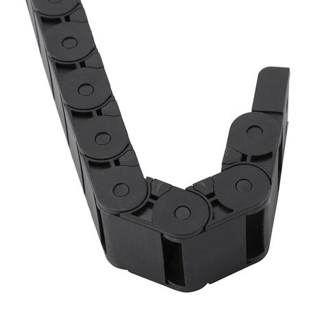 Nylon Wire Cable Carrier Drag Chain, High Elasticity Cable Drag Chain 15mm x 30mm Plastic Semi Closed CNC Machine Tool for Automated Machinery in Kuwait