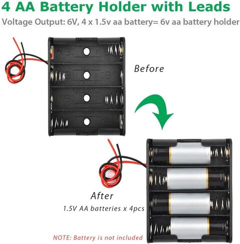 16 قطعة محول بطارية AAA إلى AA، محول بطارية من البلاستيك المتين AAA إلى AA، لون شفاف in Kuwait
