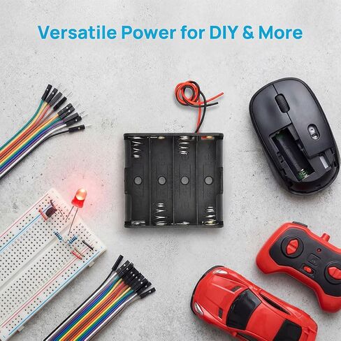 16 قطعة محول بطارية AAA إلى AA، محول بطارية من البلاستيك المتين AAA إلى AA، لون شفاف in Kuwait