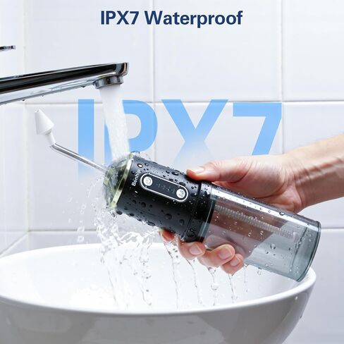 Electric Neti Pot Sinus Rinse, Cordless Nasal Irrigation System with 60 Saline Packets， Foldable Nasal Rinse Bottle Machine for Snoring Remedy Relief IPX7 Waterproof in Saudi Arabia