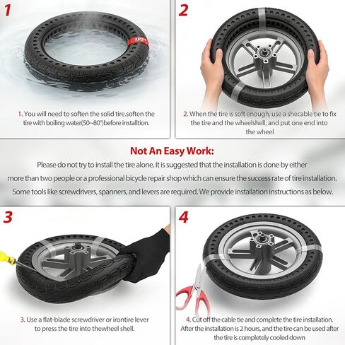 1PZ AHT-H4S Bicycle Solid Tire 14x2.125 Rubber Honeycomb Tubeless Tire 14 Inch Explosion-Proof Anti-Puncture Solid Tires for Electric Bike in Saudi Arabia